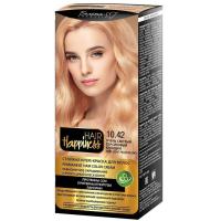 Стойкая крем-краска для волос Hair Happiness №10.42светлый персиковый блондин