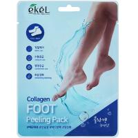 Пилинг-носочки с коллагеном EKEL Collagen Foot Peeling Pack 40 г
