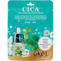 Тканевая маска для лица с экстрактом центеллы азиатской EKEL Cica Ultra Hydrating Essence Mask 25мл